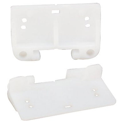 US Hardware WP-8814C Drawer Guide, Plastic, White, 2/CD :CD: QUANTITY: 6