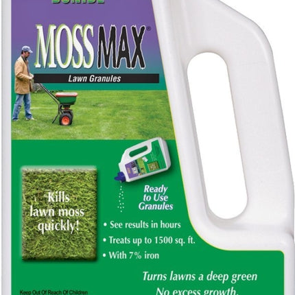 Bonide MossMax® 6lb 60725 Lawn Moss Killer, Granular, Brown, 6 lb Jug :EA: QUANTITY: 1