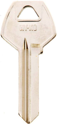 Hy-Ko 11010CO89 Key Blank, Brass, Nickel, For: Corbin Russwin Cabinet, House Locks and Padlocks :EA: QUANTITY: 10