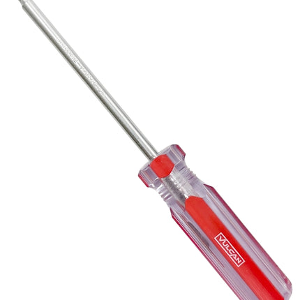 Vulcan Screwdriver, S2 Drive, Square Drive, 7-1/2 in OAL, 4 in L Shank, Plastic Handle :EA: QUANTITY: 1