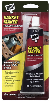 DAP 7079800754 Gasket Maker, 2.8 fl-oz, Paste, Acetic Acid :EA: QUANTITY: 1