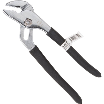 Vulcan JL-NP002 Groove Joint Plier, 8 in OAL, 1 in Jaw, Black Handle, Non-Slip Handle, 1 in W Jaw, 1 in L Jaw :EA: QUANTITY: 30