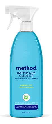 method 8 Bathroom Cleaner, 28 oz, Liquid, Herbaceous, Colorless/Translucent :EA: QUANTITY: 1