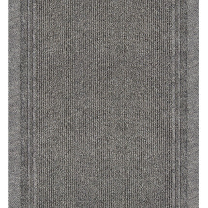 Multy Home MT1000275 Rug, 60 ft L, 26 in W, Runner, Polypropylene Rug, Gray :EA: QUANTITY: 1