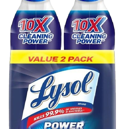 Lysol 1920079174 Toilet Bowl Cleaner, 24 fl-oz Angle Neck Bottle, Liquid, Wintergreen, Dark Blue :PK2: QUANTITY: 4