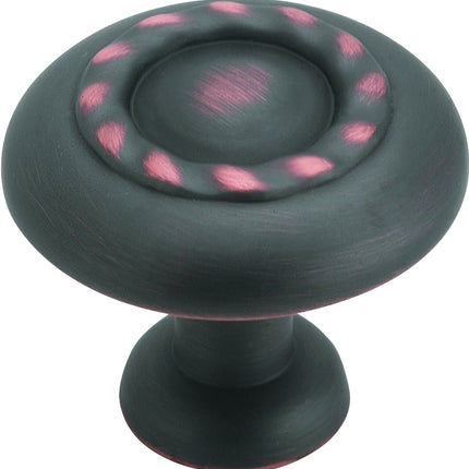 Amerock BP1585ORB Cabinet Knob, 1-1/16 in Projection, Zinc, Oil-Rubbed Bronze :EA: QUANTITY: 1