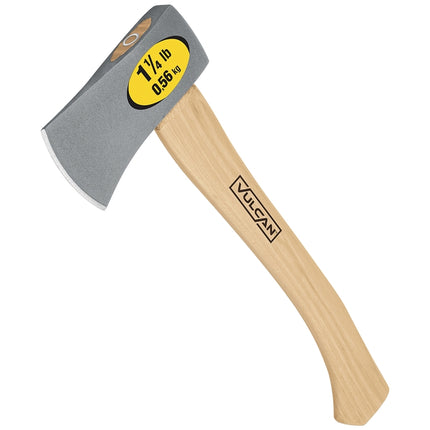 Vulcan Camper Axe, 1-1/4 lb Head, Wood Handle, 14 in OAL :EA: QUANTITY: 1