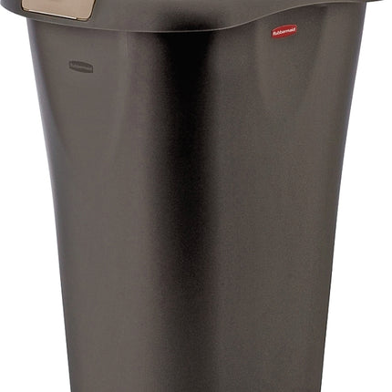 Rubbermaid 5L60 FG5L6000CSHM Waste Basket, 32 qt Capacity, Plastic, Cashmere, 19 in H :EA: QUANTITY: 1