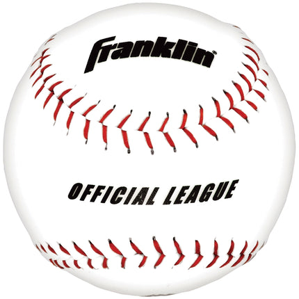 Franklin Sports 1532 Baseball, 9 in Dia, Cork/Rubber, Orange/White :EA: QUANTITY: 1