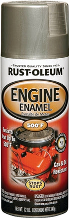 Rust-Oleum 248949 Engine Spray Paint, Aluminum, 11 oz, Can :CAN: QUANTITY: 1