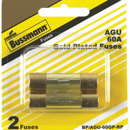 Bussmann BP/AGU-60GP-RP Ferrule Fuse, 60 A :CD  2: QUANTITY: 1