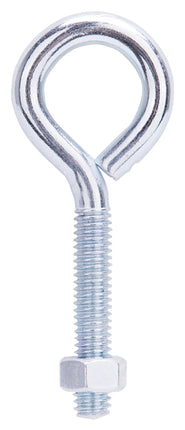 ProSource LR277 Eye Bolt, 7.8 mm Thread, Machine Thread, 1-3/4 in L Thread, 1-1/4 in Dia Eye, 220 lb Working Load, Steel :EA: QUANTITY: 10