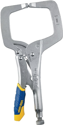 Irwin 19T C-Clamp, 2500 lb Clamping, 3-3/8 in Max Opening Size, 2-5/8 in D Throat, Steel Body :EA: QUANTITY: 1