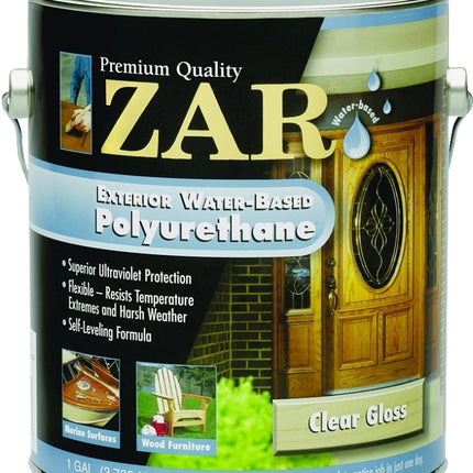 ZAR 32613 Polyurethane, Gloss, Liquid, Amber, 1 gal, Can :GAL: QUANTITY: 2