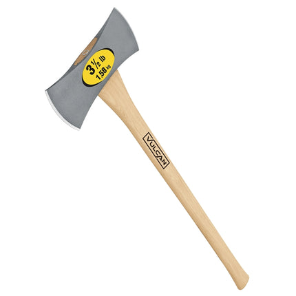 Vulcan 34477 Michigan Axe, 3.5 lb Head, Wood Handle, 36 in OAL :EA: QUANTITY: 1