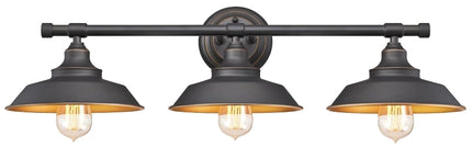 Westinghouse 6344900 Indoor Wall Light Fixture, 3-Lamp, Metal Fixture, Bronze Fixture, Oil-Rubbed Bronze Fixture :EA: QUANTITY: 1