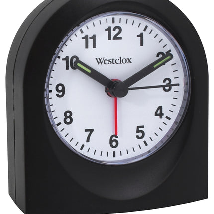 Westclox 47312 Alarm Clock, Black Case :EA: QUANTITY: 1