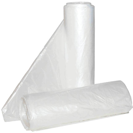 ALUF Plastics Hi-Lene Series HCR-242406C Anti-Microbial Coreless Can Liner, 7 to 10 gal, HDPE, Clear :BX1C: QUANTITY: 1