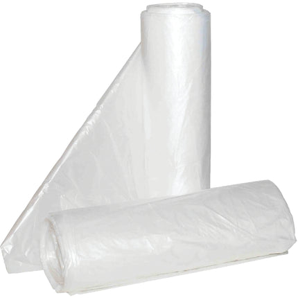 ALUF Plastics Hi-Lene Series HCR-303710C Anti-Microbial Can Liner, 30 x 37 in, 20 to 30 gal, HDPE, Clear :BX500: QUANTITY: 1