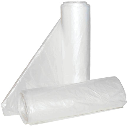 ALUF Plastics Hi-Lene Series HCR-334016C Anti-Microbial Coreless Can Liner, 33 gal, HDPE, Clear :BX250: QUANTITY: 1