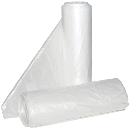 ALUF Plastics Hi-Lene Series HCR-366017C Anti-Microbial Coreless Can Liner, 50 to 55 gal, HDPE, Clear :BX200: QUANTITY: 1