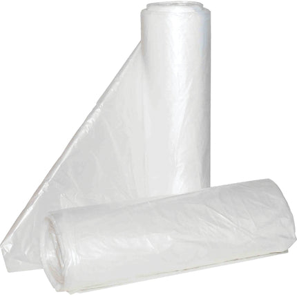 ALUF Plastics Hi-Lene Series HCR-404816C Anti-Microbial Coreless Can Liner, 45 gal, HDPE, Clear :BX250: QUANTITY: 1