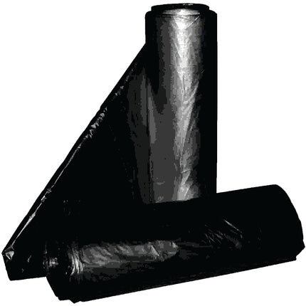 ALUF Plastics RCT-33 Royal Crown Top Liner, 33 x 39 in, 33 gal, Metalocene Blend, Black :BX100: QUANTITY: 1