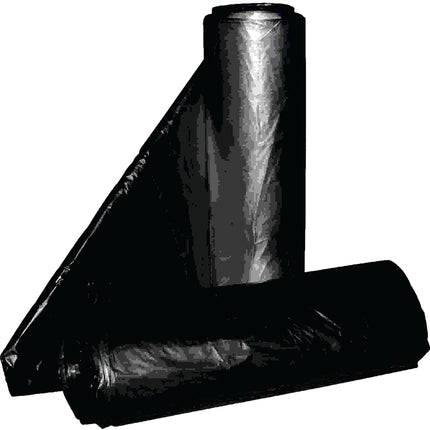 ALUF Plastics RCT-33X Royal Crown Top Liner, 33 x 39 in, 33 gal, Metalocene Blend, Black :BX100: QUANTITY: 1