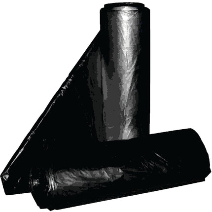 ALUF Plastics RCT-45 Royal Crown Top Liner, 40 x 46 in, 45 gal, Metalocene Blend, Black :BX100: QUANTITY: 1