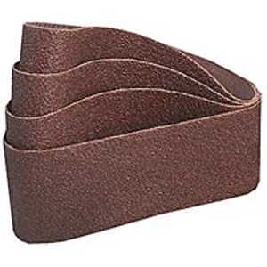 Norton 27946 Sanding Belt, 4 in W, 24 in L, 50 Grit, Coarse, Aluminum Oxide Abrasive :EA: QUANTITY: 10