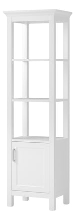 Craft + Main Hollis Series HOWL1970 Linen Cabinet, 1-Door, 2-Shelf, Natural Wood :EA: QUANTITY: 1