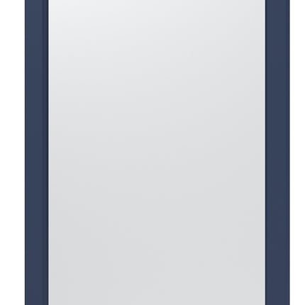 Craft + Main Lawson Series LSBM2432 Framed Mirror, 32 in L, 24 in W, Aegean Blue Frame :EA: QUANTITY: 1