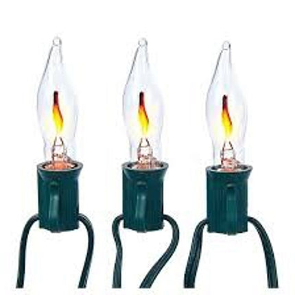 Hometown Holidays 19321 Flickering Flame Light Set :EA: QUANTITY: 10