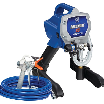 Graco 262800 Electric TrueAirless Sprayer, 0.5 hp, 75 ft L Hose, 0.009, 0.011, 0.013, 0.015 in Tip, 0.27 gpm, 3000 psi :EA: QUANTITY: 1