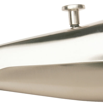 Plumb Pak PP825-31BN Bathtub Spout, 3/4 in Connection, IPS, Brushed Nickel, For: 1/2 in or 3/4 in Pipe :CD: QUANTITY: 1