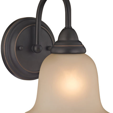 Boston Harbor LYB130928-1VL-VB Wall Sconce, 60 W, 1-Lamp, A19 or CFL Lamp, Steel Fixture, Venetian Bronze Fixture :EA: QUANTITY: 1