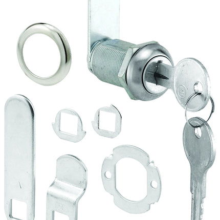 Defender Security U 9945KA Drawer and Cabinet Lock, Keyed Lock, Y11 Yale Keyway, Stainless Steel, Chrome :CD: QUANTITY: 1