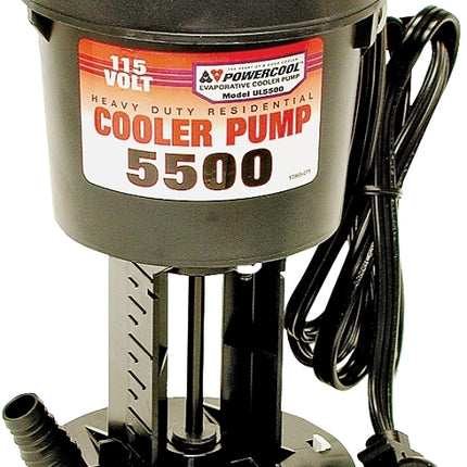 Dial 1150 Premium Pump, 1/100 hp, 1-Phase, 0.7 A, 115 V, 5500 cfm :EA: QUANTITY: 1