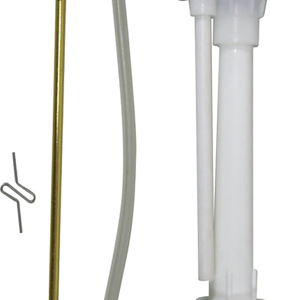 ProSource 24419-3L Toilet Ballcock, Plastic, White, Anti-Siphon: Yes, For: 8-1/2 Toilet Tanks in :BAG: QUANTITY: 1