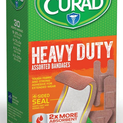 Curad CUR14924RB Adhesive Bandage, Fabric Bandage, 24/CS :BX: QUANTITY: 1