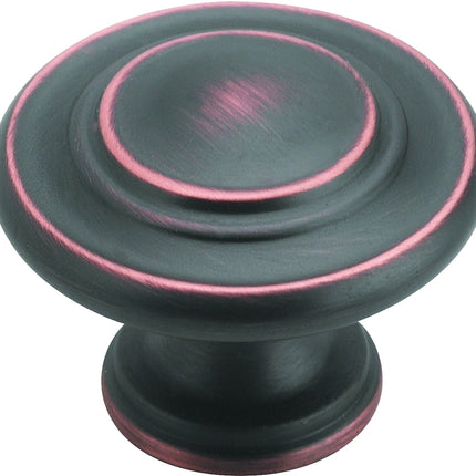 Amerock BP1586ORB Cabinet Knob, 1 in Projection, Zinc, Oil-Rubbed Bronze :EA: QUANTITY: 1