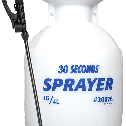 30 Seconds 30SS Tank Sprayer, 1 gal, Spray Bottle, White :EA: QUANTITY: 1