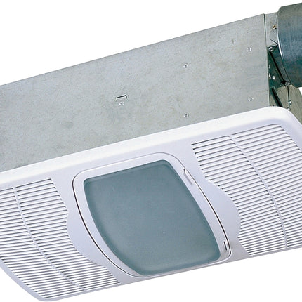 Air King AK55L Exhaust Fan, 0.3 A, 120 V, 70 cfm Air, 5 Sone sones, 4 in Duct, White :EA: QUANTITY: 1