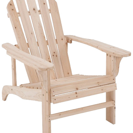 Seasonal Trends JN-16N Adirondack Chair, 5-1/4 in W, 20-1/2 in D, 36-3/4 in H, Cypress Seat, Cypress Frame :EA: QUANTITY: 1