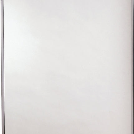 Zenith X4311 Medicine Cabinet, 16-1/8 in OAW, 4 in OAD, 20-1/8 in OAH, Polystyrene, Gray, Stainless Steel, 2-Shelf :EA: QUANTITY: 4