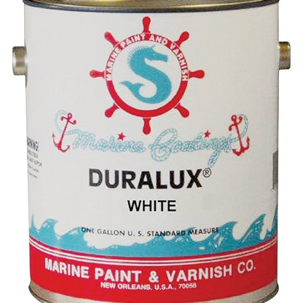 Duralux M720-1 Marine Enamel, Gloss, White, 1 gal Can :GAL: QUANTITY: 4