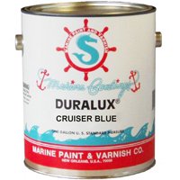 Duralux M737-1 Marine Enamel, High-Gloss, Cruiser Blue, 1 gal Can :GAL: QUANTITY: 4