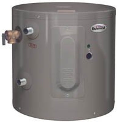 Richmond Essential Series 6EP10-1 Electric Water Heater, 120 V, 2000 W, 10 gal Tank, Wall Mounting :EA: QUANTITY: 1