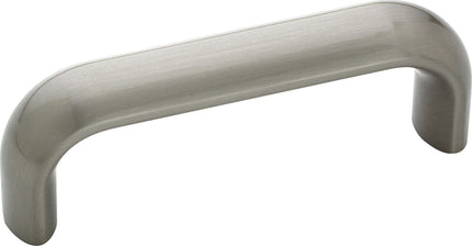 Amerock BP53009G10 Drawer Pull, 3-3/8 in L Handle, 1-3/16 in Projection, Zinc, Satin Nickel :EA: QUANTITY: 1