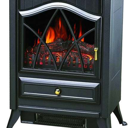 Comfort Glow ES4215 Electric Stove, 120 V, Thermostat Control, Black :EA: QUANTITY: 1